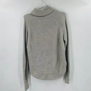 Aritzia Wilfred Free Merino Wool Knit Sweater Gray Size Small